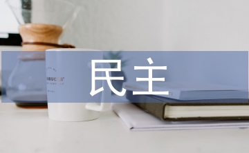 民主政治論文