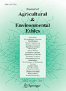 Journal Of Agricultural & Environmental Ethics