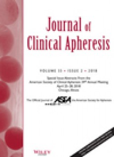 Journal Of Clinical Apheresis