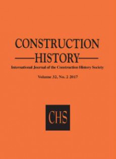 Construction History-international Journal Of The Construction History Society