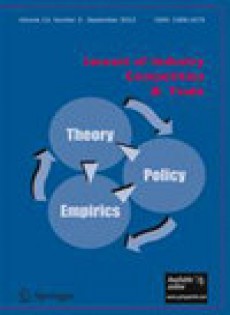 Journal Of Industry Competition & Trade