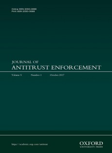 Journal Of Antitrust Enforcement