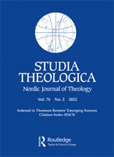 Studia Theologica-nordic Journal Of Theology