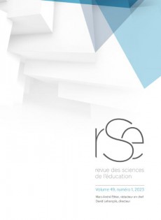 Revue Des Sciences De L Education