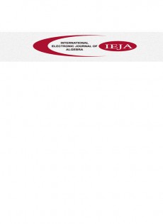 International Electronic Journal Of Algebra