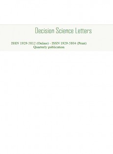 Decision Science Letters