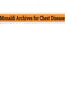 Monaldi Archives For Chest Disease