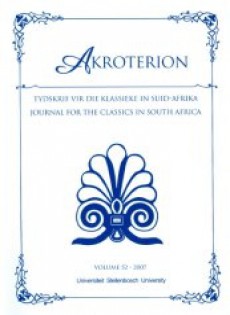 Akroterion-journal For The Classics In South Africa